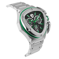 Thumbnail for Tonino Lamborghini Men's Watch 53mm Spyder X Silver Green