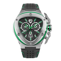 Thumbnail for Tonino Lamborghini Men's Watch 53mm Spyder X Silver Green