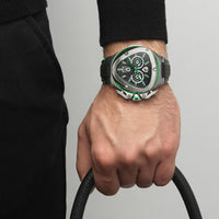 Thumbnail for Tonino Lamborghini Men's Watch 53mm Spyder X Silver Green