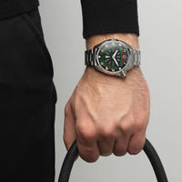 Thumbnail for Tonino Lamborghini Men's Watch 42mm Shock ABS Silver Green
