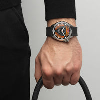 Thumbnail for Tonino Lamborghini Men's Watch 42mm Shock ABS Silver Orange