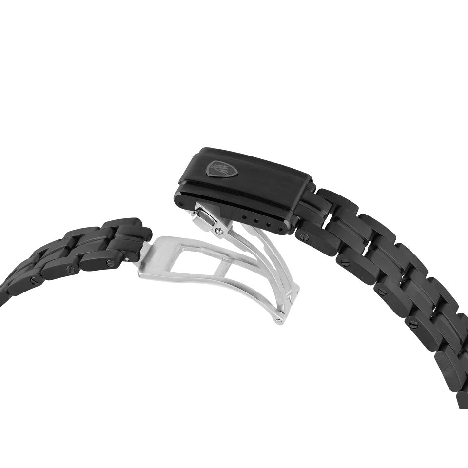 Tonino Lamborghini Men's Watch 42mm Cuscinetto Black White
