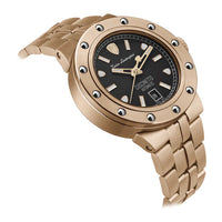Thumbnail for Tonino Lamborghini Men's Watch 42mm Cuscinetto Rose Gold Black