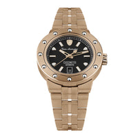 Thumbnail for Tonino Lamborghini Men's Watch 42mm Cuscinetto Rose Gold Black