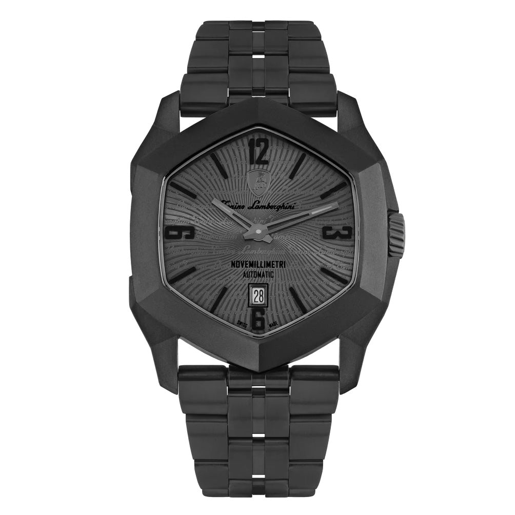 Tonino Lamborghini Men's Watch 43mm Novemillimetri Smoke Grey