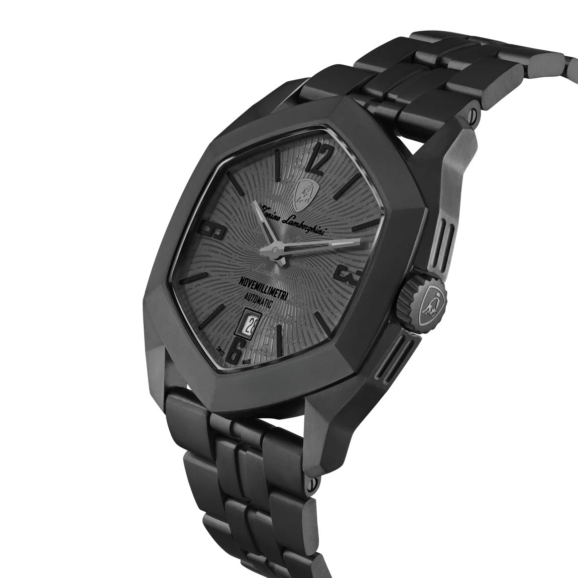 Tonino Lamborghini Men's Watch 43mm Novemillimetri Smoke Grey