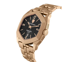 Thumbnail for Tonino Lamborghini Men's Watch 43mm Novemillimetri Rose Gold Black