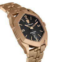 Thumbnail for Tonino Lamborghini Men's Watch 43mm Novemillimetri Rose Gold Black