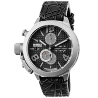 Thumbnail for U-Boat Men’s Watch 45mm Classico Titanium Tungsten Chronograph Black