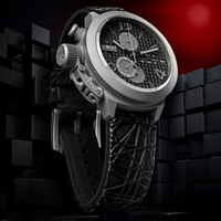 Thumbnail for U-Boat Men’s Watch 45mm Classico Titanium Tungsten Chronograph Black