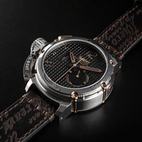 Thumbnail for U-Boat Men’s Watch 46mm Chimera Damascus Bronze Black
