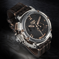 Thumbnail for U-Boat Men’s Watch 46mm Chimera Damascus Bronze Black