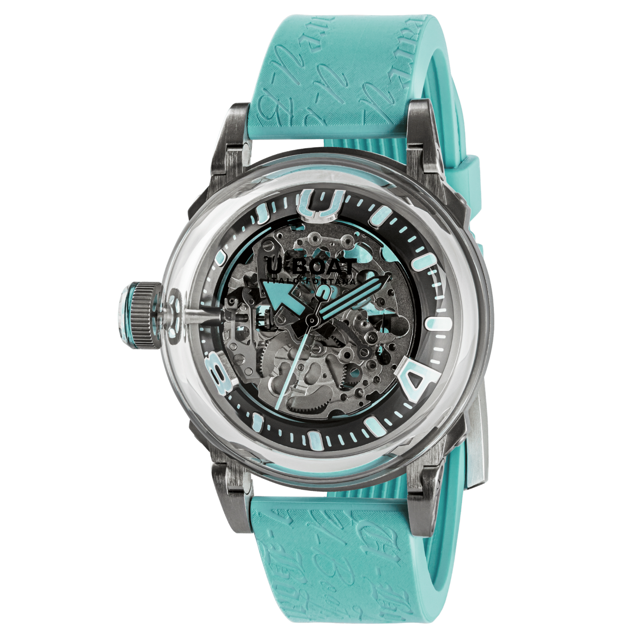 U-Boat Men's Watch 44mm U-65 Automatic Turquoise