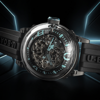 Thumbnail for U-Boat Men’s Watch 44mm U-65 Automatic Skeleton Turquoise