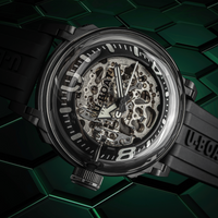 Thumbnail for U-Boat Men's Watch 44mm U-65 Automatic Skeleton White