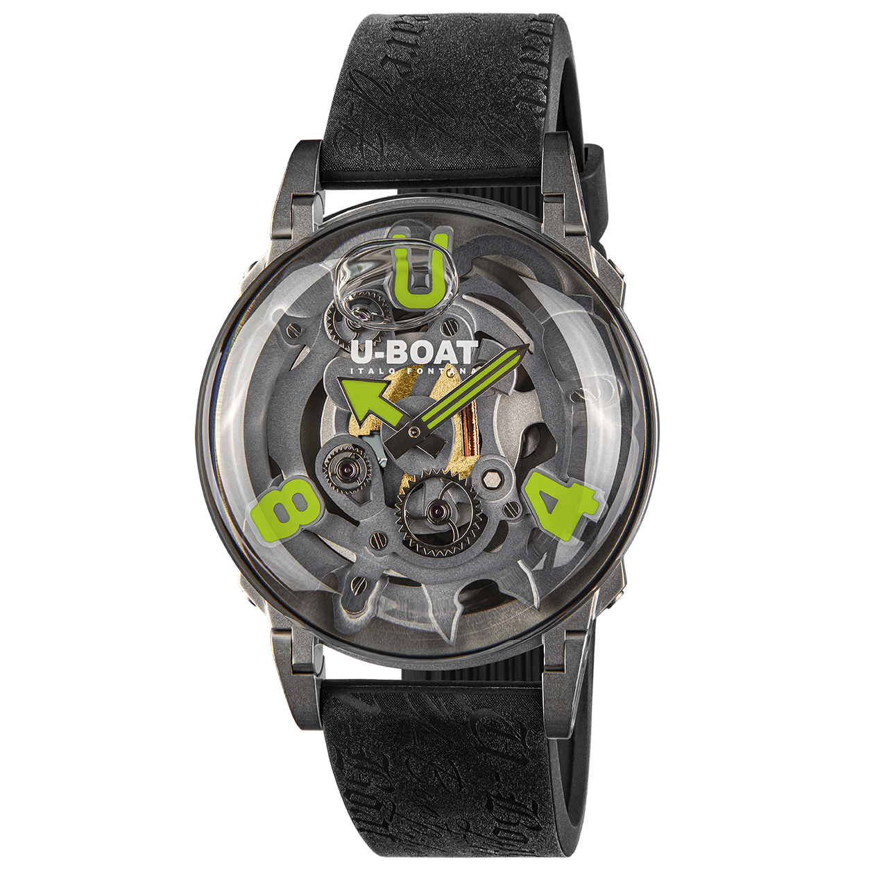 U-Boat Men’s Watch 44mm U-65 Black Green