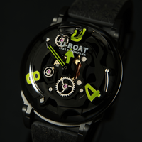 Thumbnail for U-Boat Men's Watch 44mm U-65 Black Green