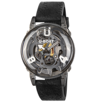 Thumbnail for U-Boat Men's Watch 44mm U-65 Grey Stainless Steel