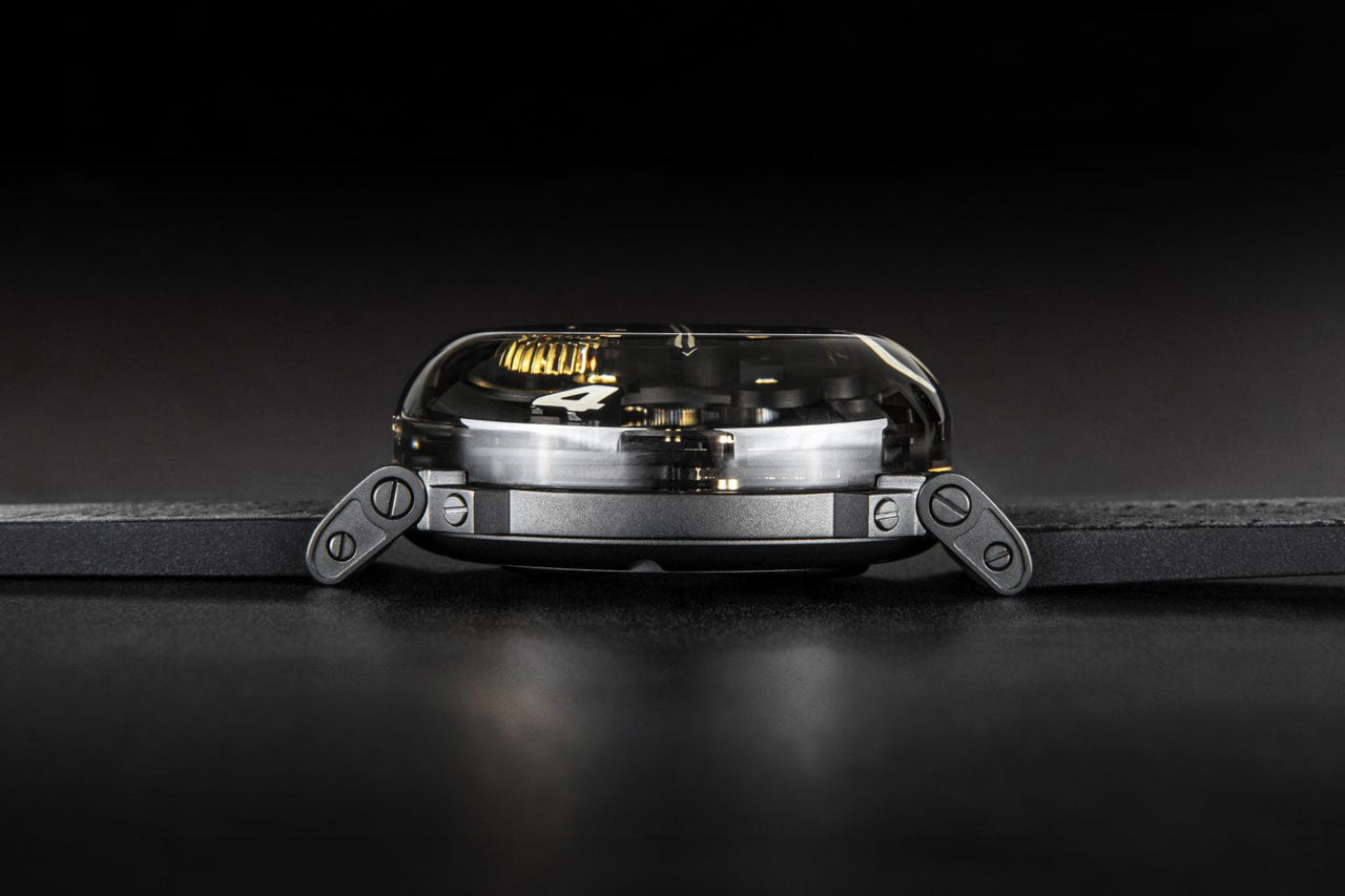 U-Boat Men's Watch 44mm U-65 Grey Stainless Steel