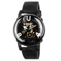 Thumbnail for U-Boat Men's Watch 44mm U-65 Black PVD Stainless Steel