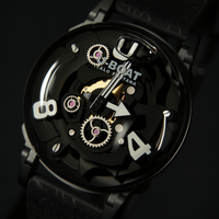 Thumbnail for U-Boat Men's Watch 44mm U-65 Black PVD Stainless Steel
