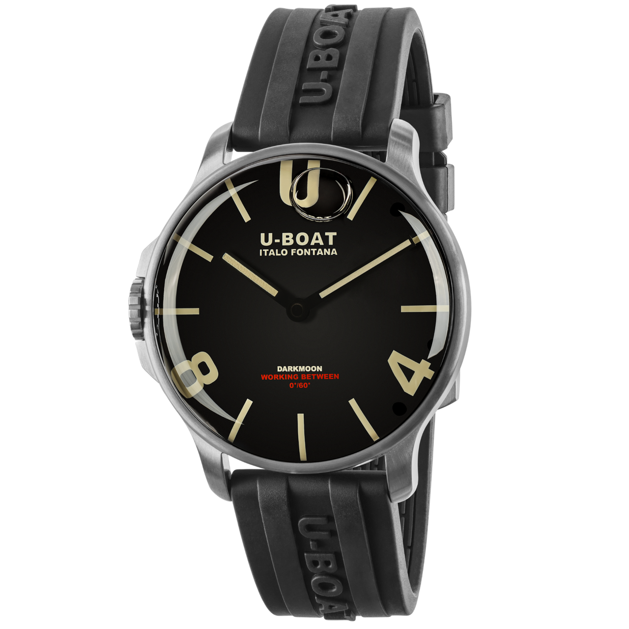 U-Boat Men’s Watch 47mm Darkmoon Oil Immersion Black