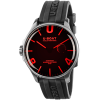 Thumbnail for U-Boat Men’s Watch 45mm Darkmoon Oil Immersion Red