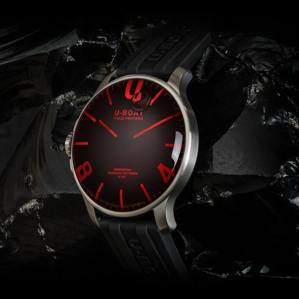 U-Boat Men’s Watch 45mm Darkmoon Oil Immersion Red