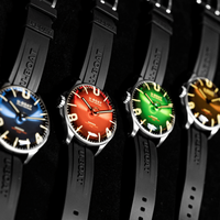 Thumbnail for U-Boat Men’s Watch 45mm Darkmoon Oil Immersion Red