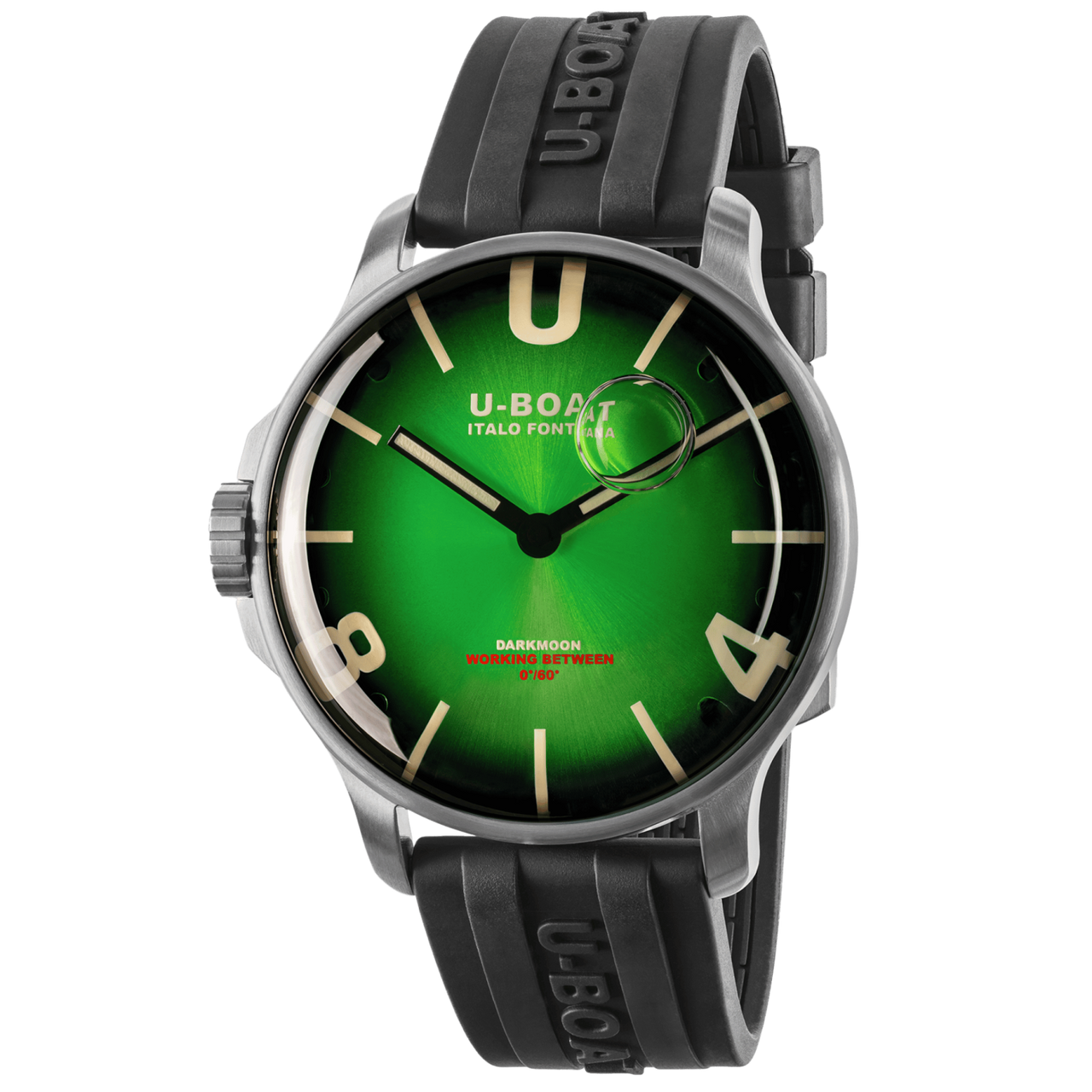 U-Boat Men’s Watch 47mm Darkmoon Soleil Oil Immersion Green