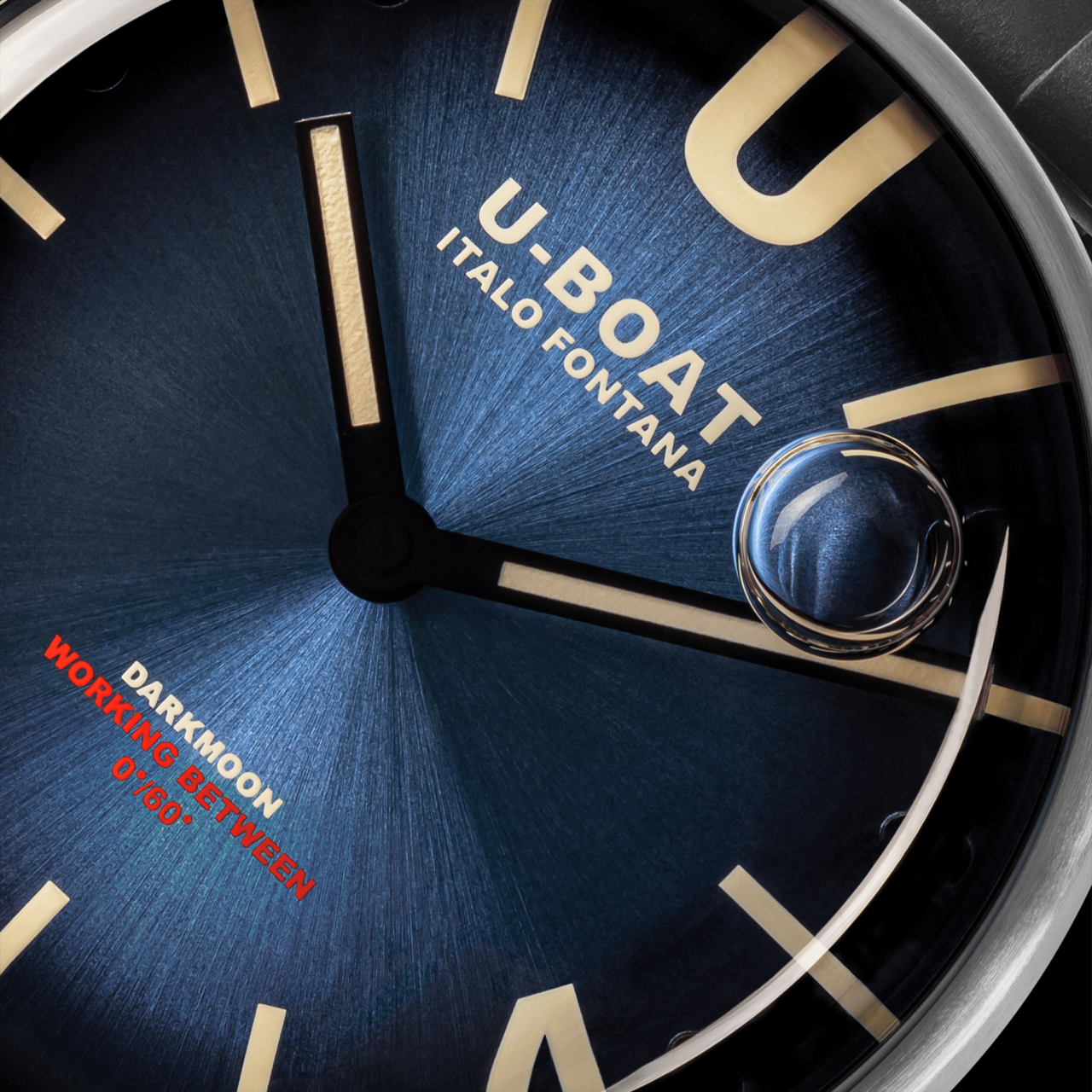 U-Boat Men’s Watch 47mm Darkmoon Soleil Oil Immersion Blue