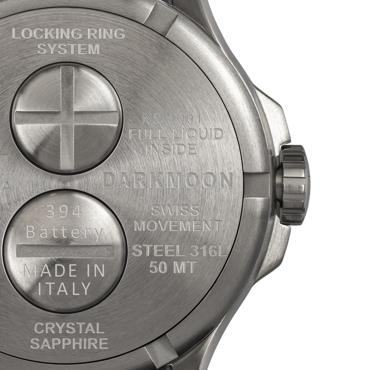 U-Boat Men’s Watch 47mm Darkmoon Soleil Oil Immersion Blue