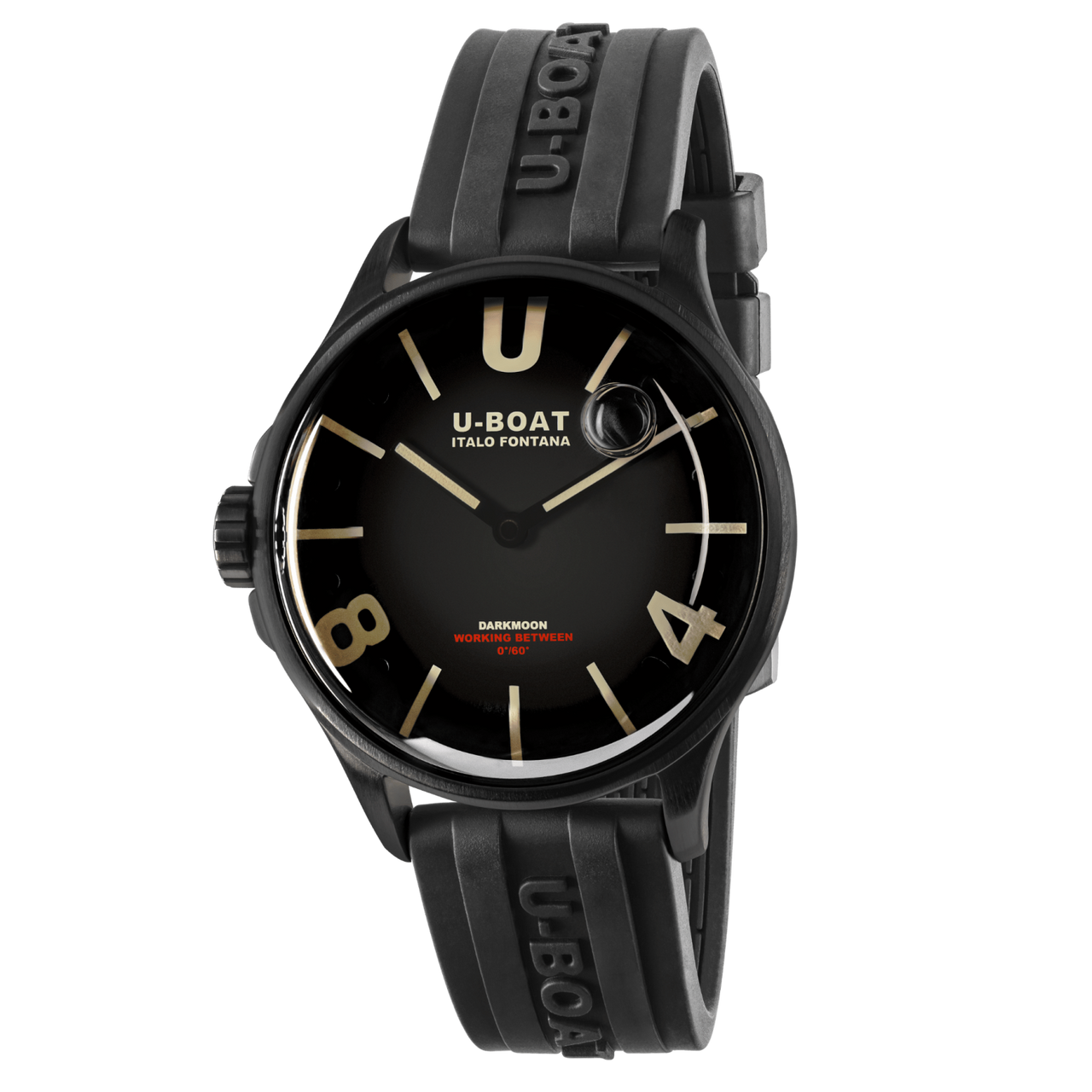 U-Boat Men’s Watch 42mm Darkmoon Oil Immersion Black