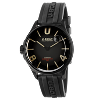 Thumbnail for U-Boat Men’s Watch 42mm Darkmoon Oil Immersion Black