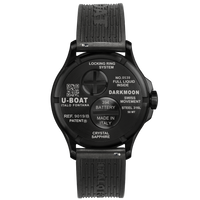 Thumbnail for U-Boat Men’s Watch 42mm Darkmoon Oil Immersion Black
