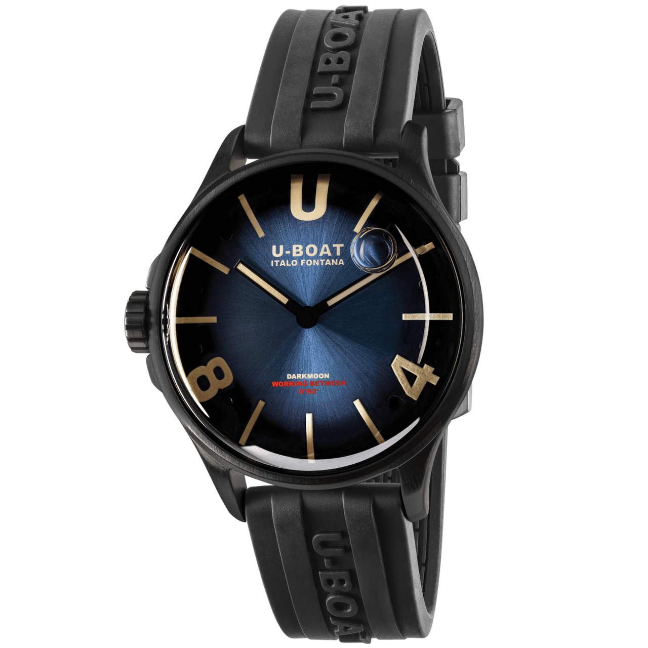 U-Boat Men’s Watch 42mm Darkmoon Oil Immersion Blue