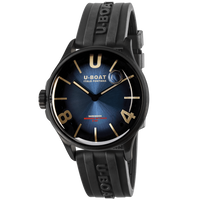 Thumbnail for U-Boat Men’s Watch 42mm Darkmoon Oil Immersion Blue