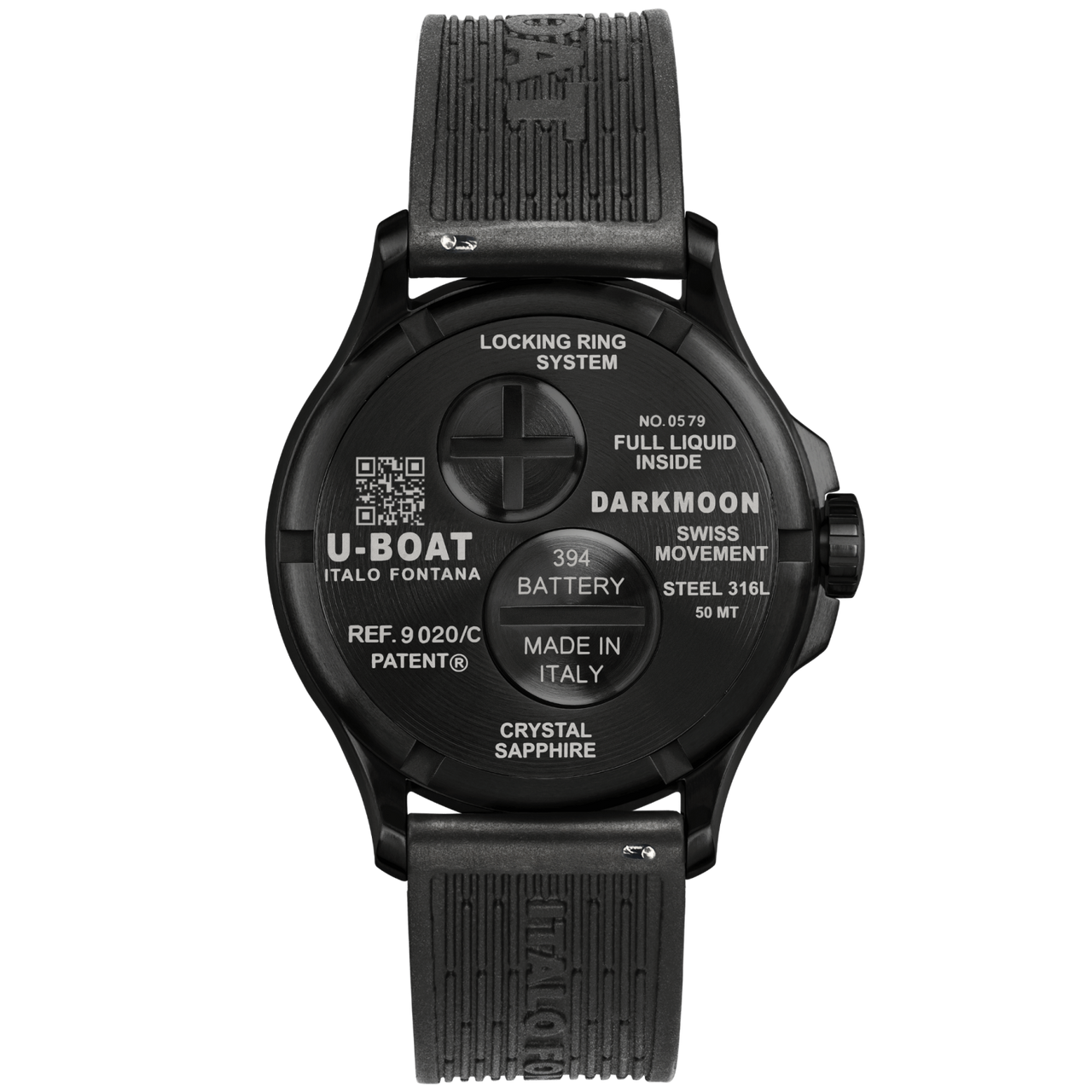 U-Boat Men’s Watch 42mm Darkmoon Oil Immersion Blue