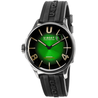 Thumbnail for U-Boat Men’s Watch 42mm Darkmoon Soleil Oil Immersion Green