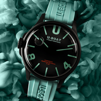 Thumbnail for U-Boat Men’s Watch 47mm Darkmoon Oil Immersion Aquamarine