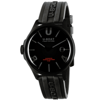 Thumbnail for U-Boat Men’s Watch 40mm Darkmoon Oil Immersion Black