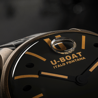 Thumbnail for U-Boat Men’s Watch 40mm Darkmoon Vintage Oil Immersion Brown
