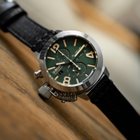 Thumbnail for U-Boat Men’s Watch 45mm Classico Tungsten Chronograph Green