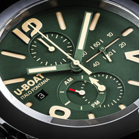 Thumbnail for U-Boat Men’s Watch 45mm Classico Tungsten Chronograph Green