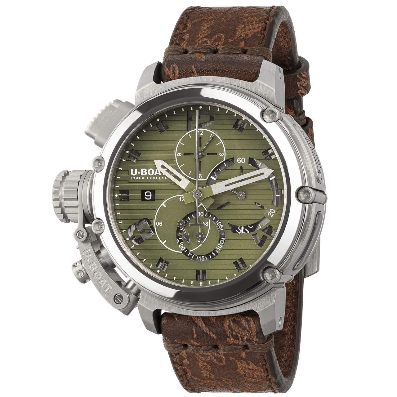U-Boat Men’s Watch 46mm Chimera Chronograph Green
