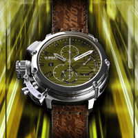 Thumbnail for U-Boat Men’s Watch 46mm Chimera Chronograph Green