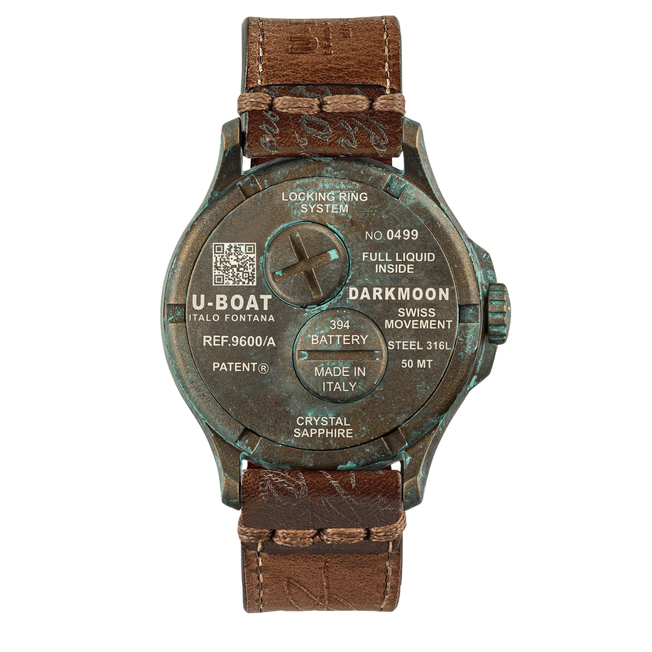 Darkmoon Men’s Watch 47mm Vintage Unico Bronze Black