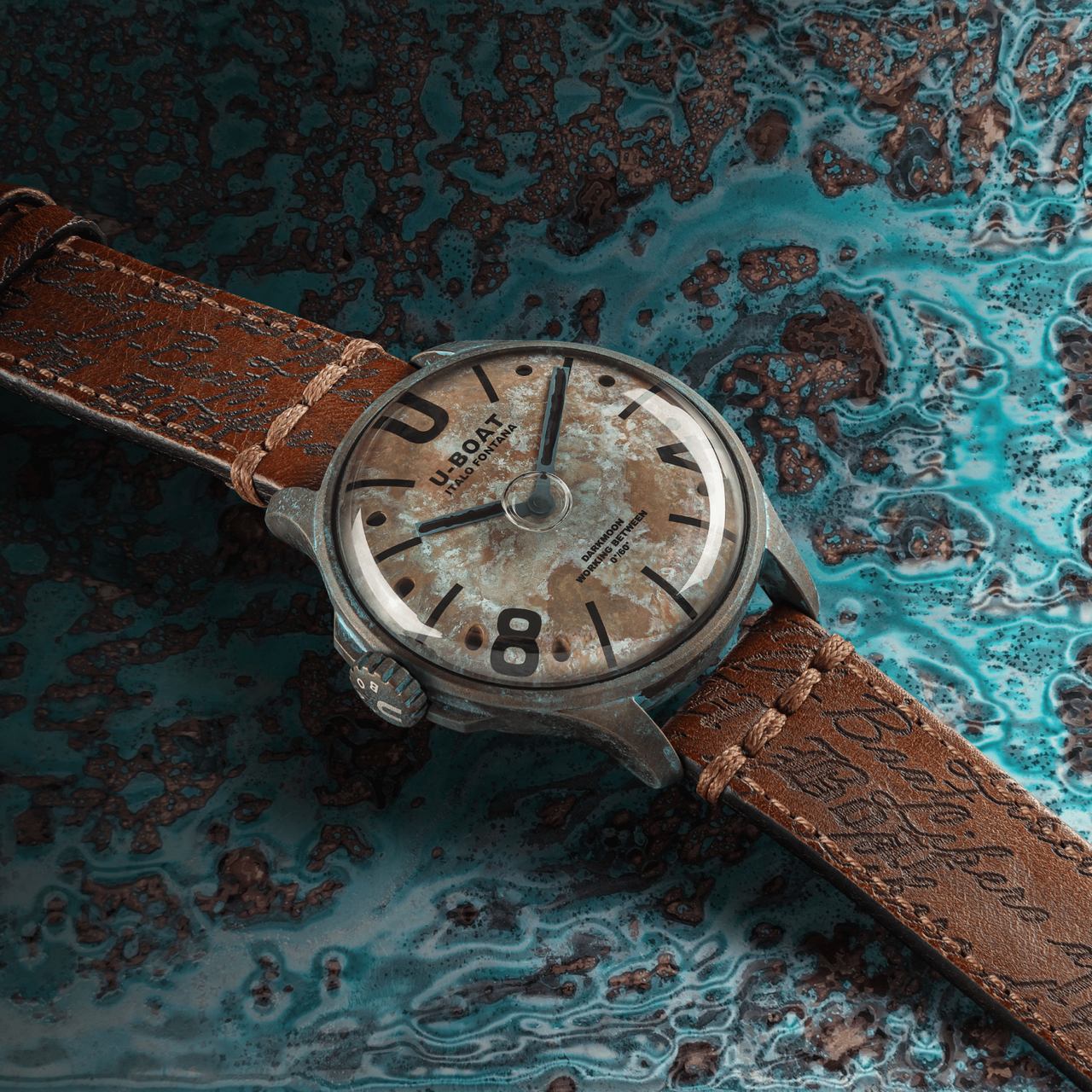 Darkmoon Men’s Watch 47mm Vintage Unico Bronze Black