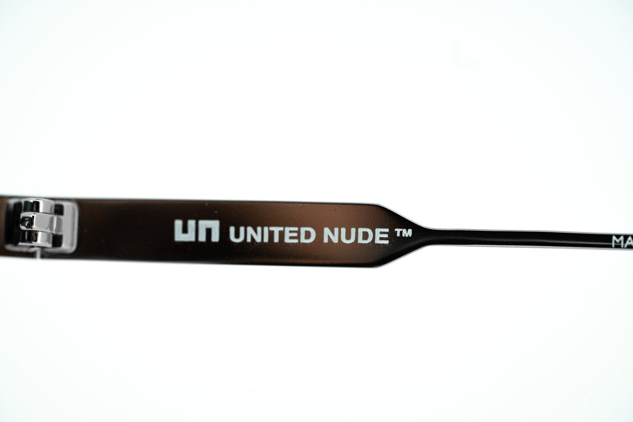 United Nude Sunglasses D-Frame Silver Black With Grey Lenses Category 3 UN2C2SUN - Watches & Crystals