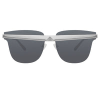 Thumbnail for United Nude Sunglasses D-Frame Silver Black With Grey Lenses Category 3 UN2C2SUN - Watches & Crystals
